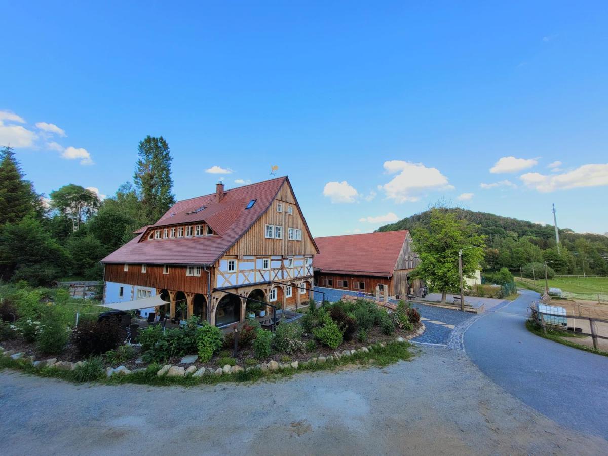 Pferdehof Am Burgsberg, Ferienzimmer, Monteurzimmer Seifhennersdorf 外观 照片